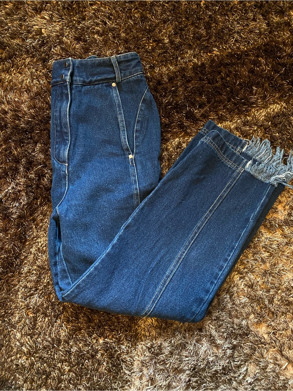 Cropped jeans